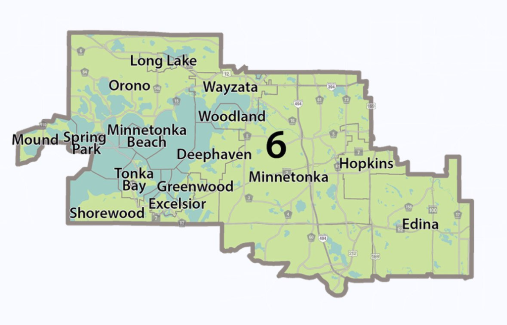 The Hennepin County sixth district. 